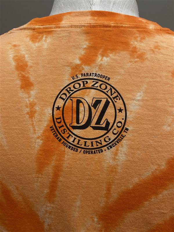 Scruffy City Shiners Tee Orange Tie Dye